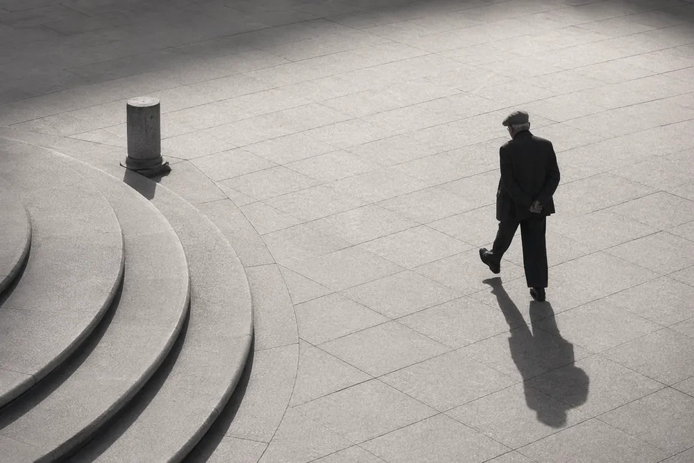 Contoh gaya tersendiri Cartier-Bresson yang dicipta di CreateVision AI