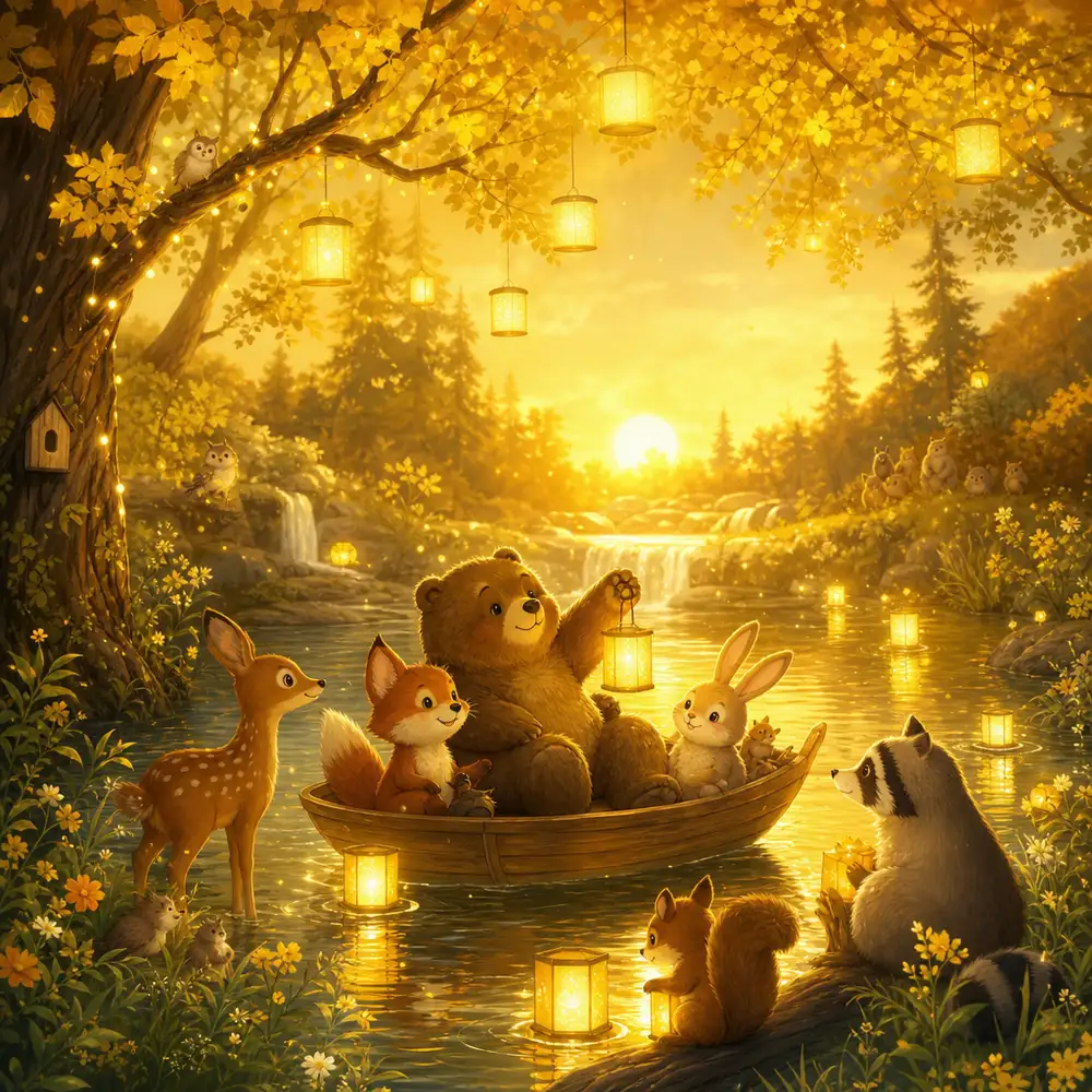 Contoh gaya tersendiri Storybook Magic yang dicipta di CreateVision AI