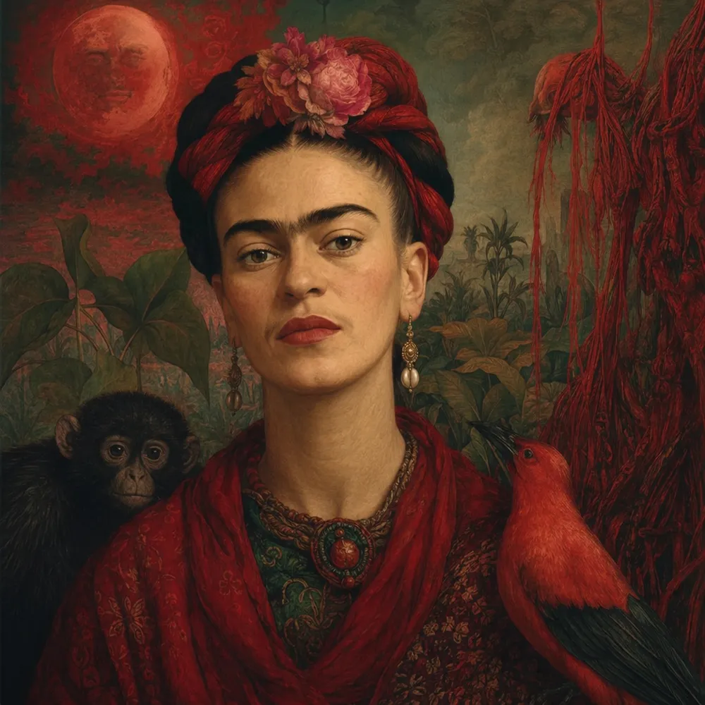 Frida signature style example created on CreateVision AI