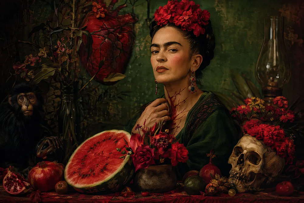 Frida signature style example created on CreateVision AI