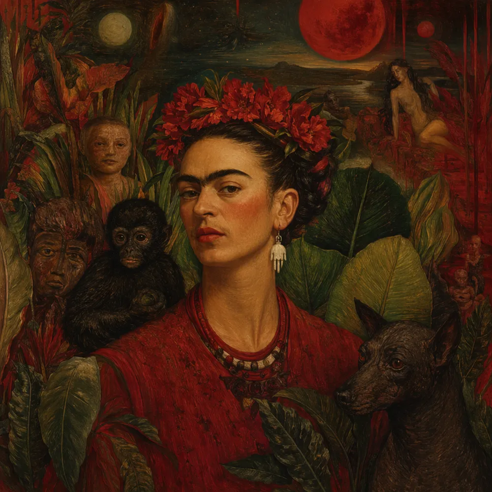 Frida signature style example created on CreateVision AI