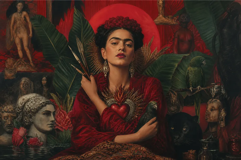 Frida signature style example created on CreateVision AI