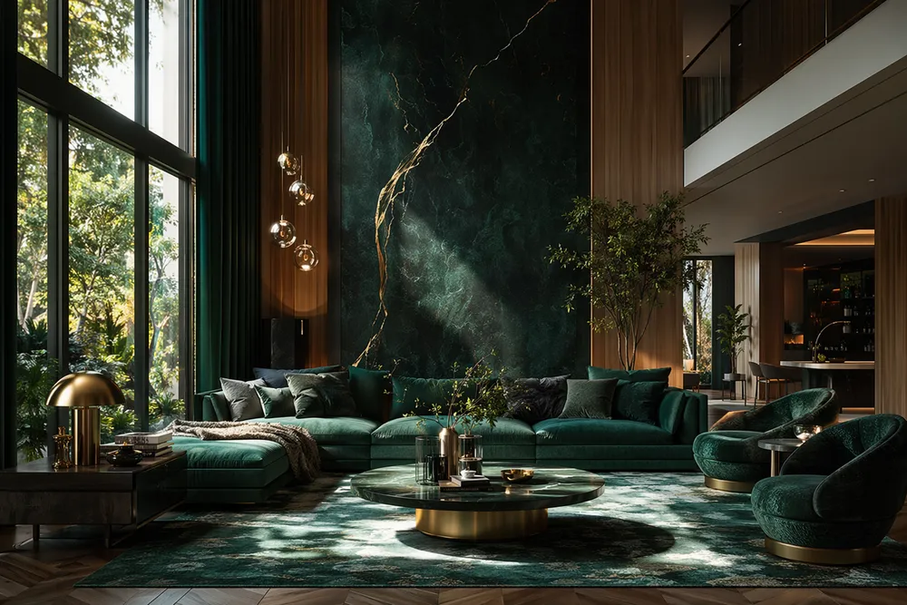 Contoh gaya tersendiri Room Vision yang dicipta di CreateVision AI