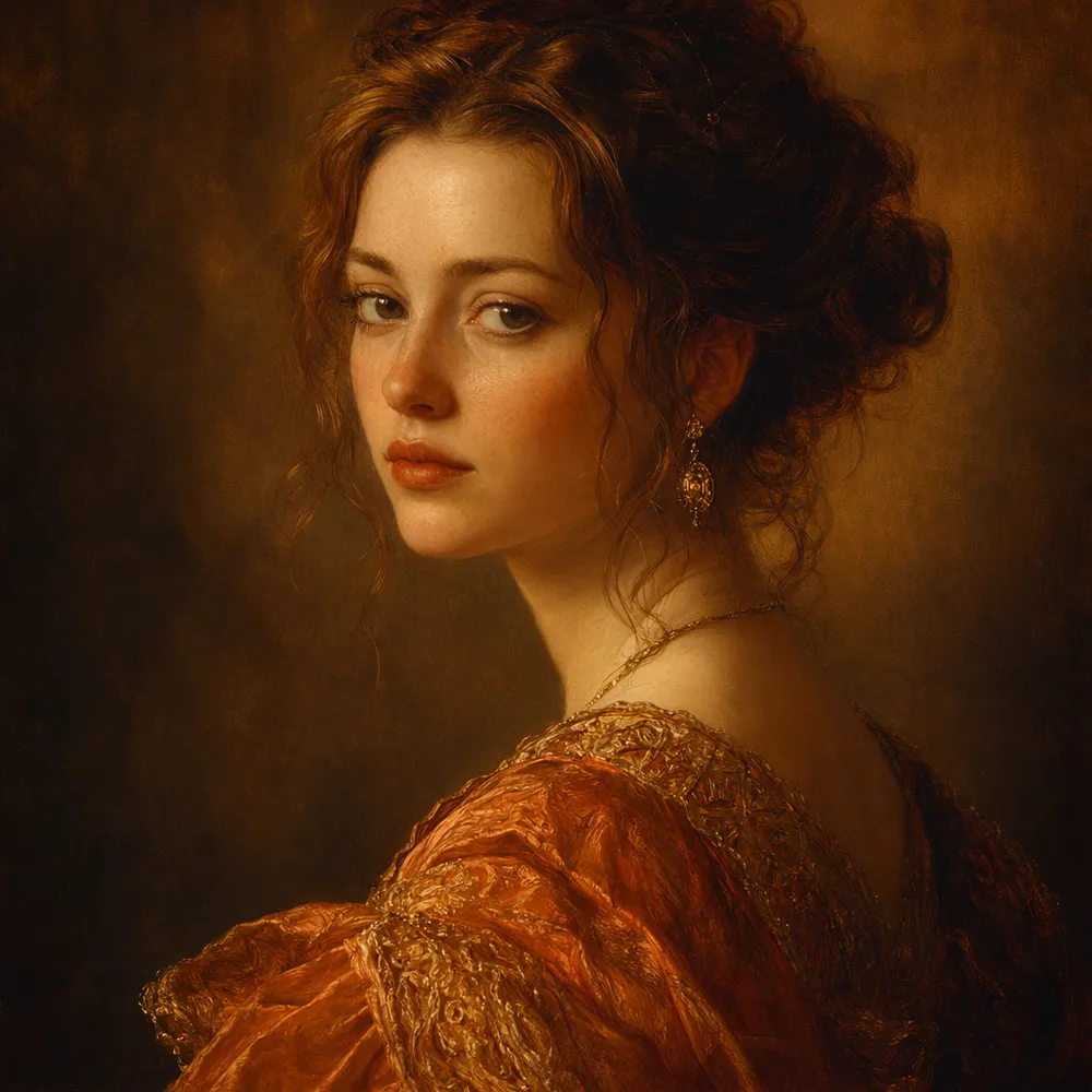 Da Vinci signature style example created on CreateVision AI