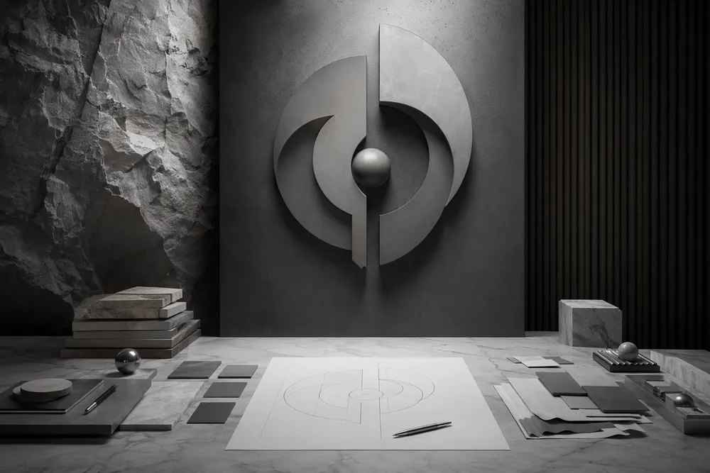 Brand Mark signature style example created on CreateVision AI