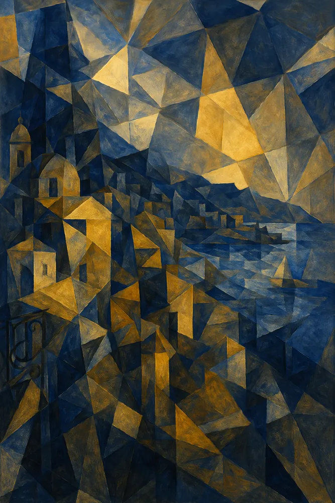 Picasso signature style example created on CreateVision AI
