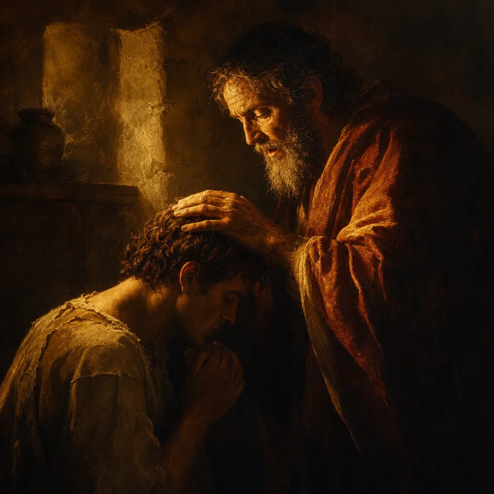 Contoh gaya tersendiri Rembrandt yang dicipta di CreateVision AI
