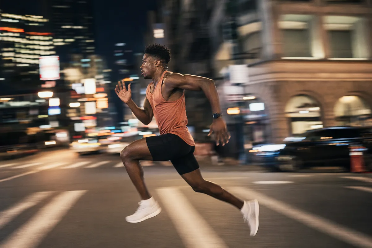 High-velocity motion concept art for a fast video engine