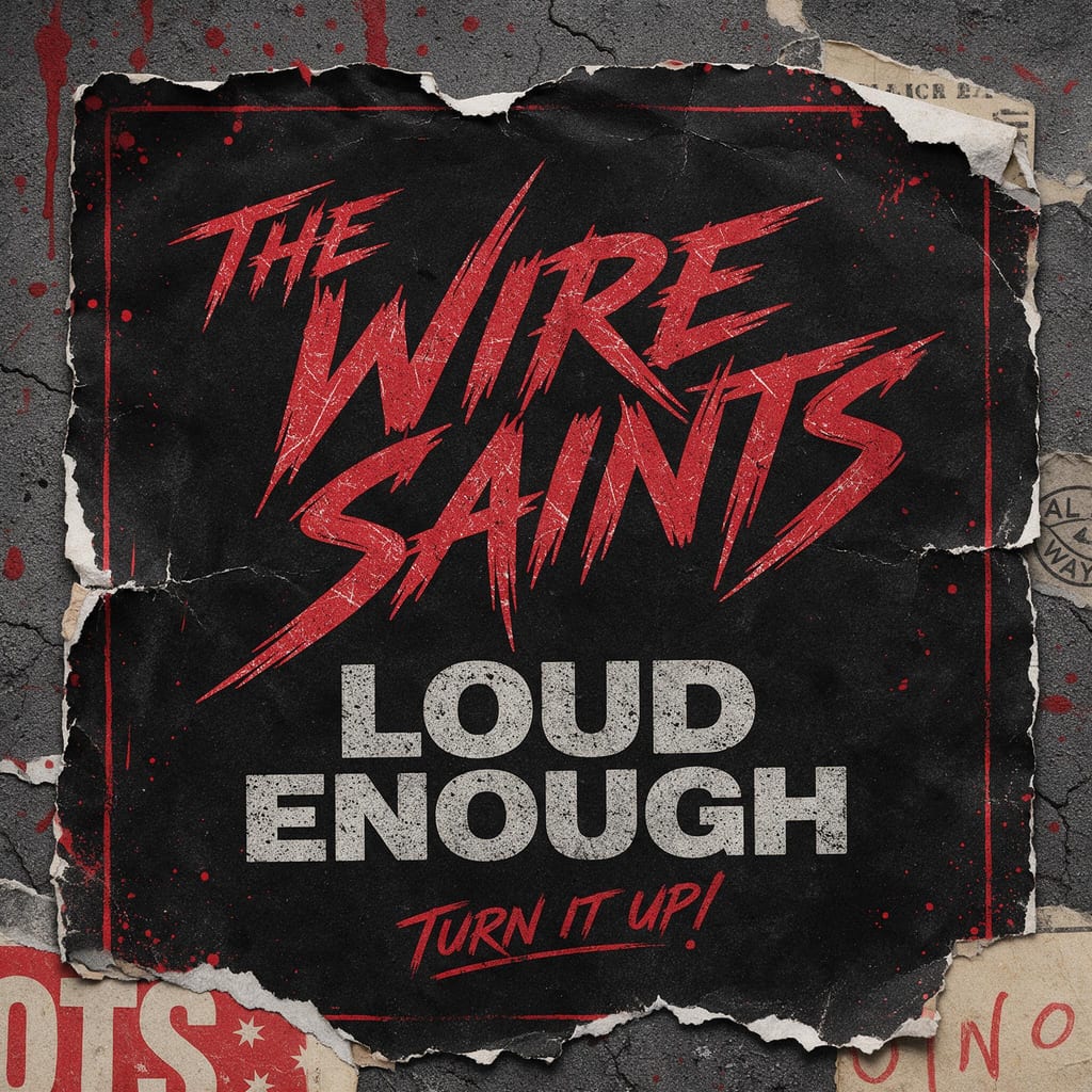Rock album cover example