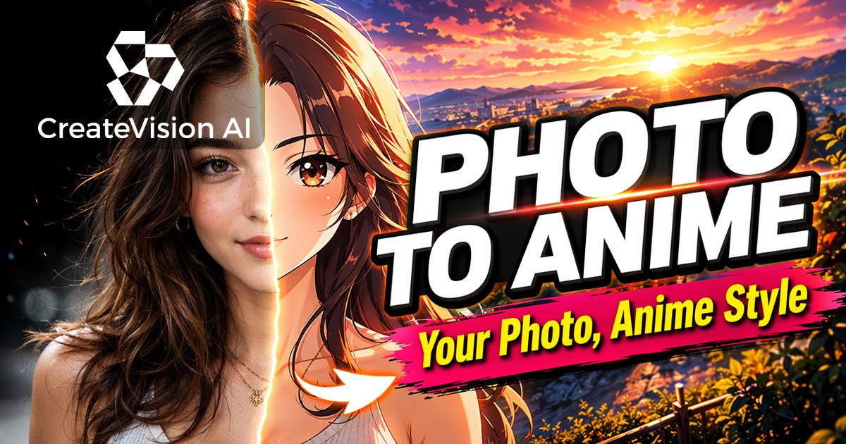 For Example Anime AI Photo to Anime – Free Anime Filter & Converter | CreateVision