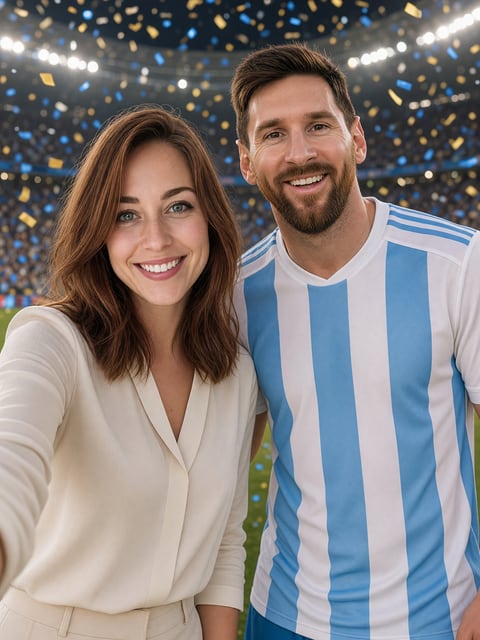 Trophy Night with Messi