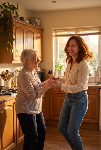 Kitchen Dance with Grandma
