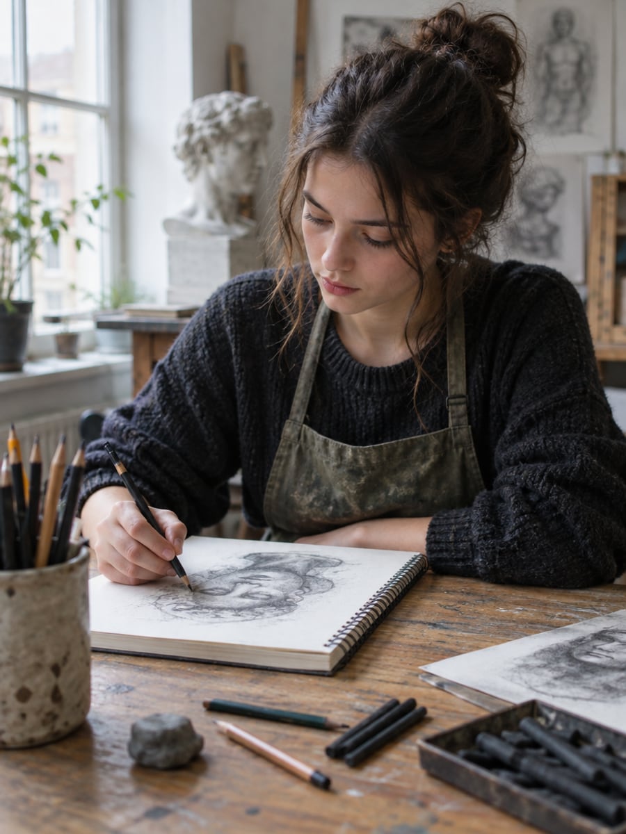 Art students
