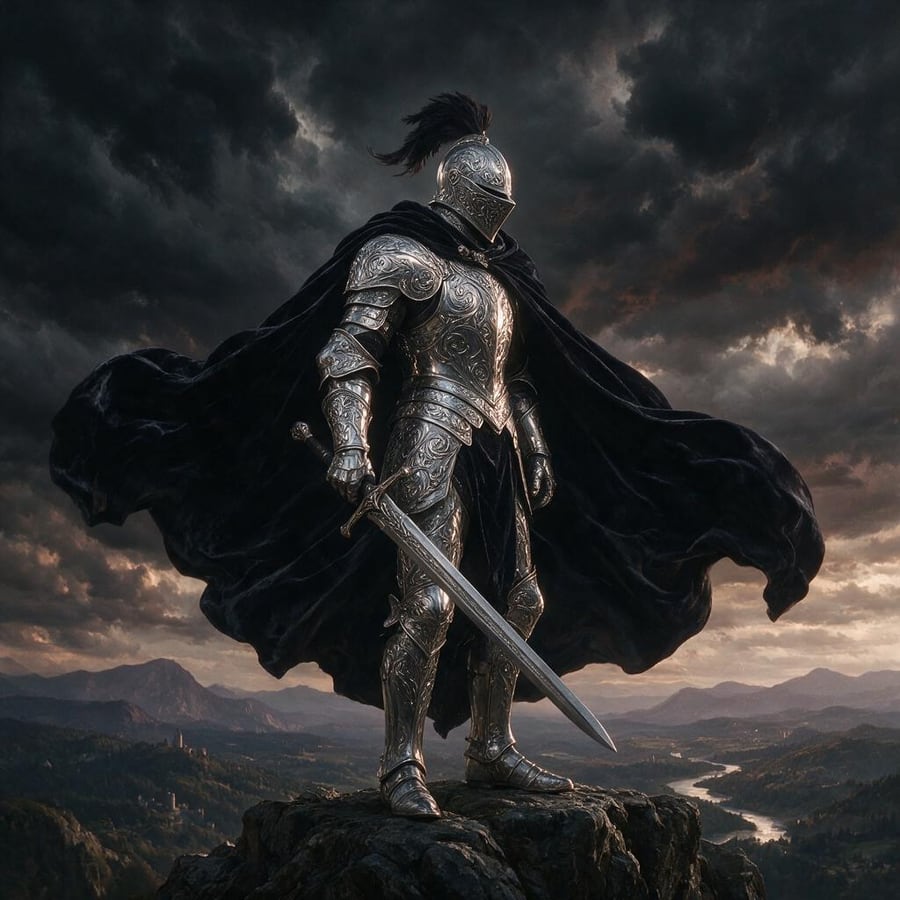 Test 3 — Detail & style: an engraved fantasy armor concept — Seedream 5 Pro