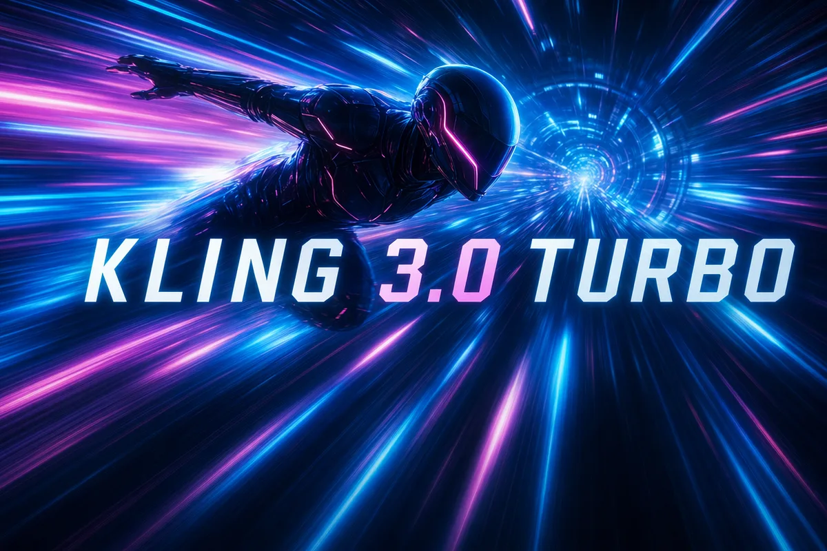 Cut your render wait with Kling 3.0 Turbo