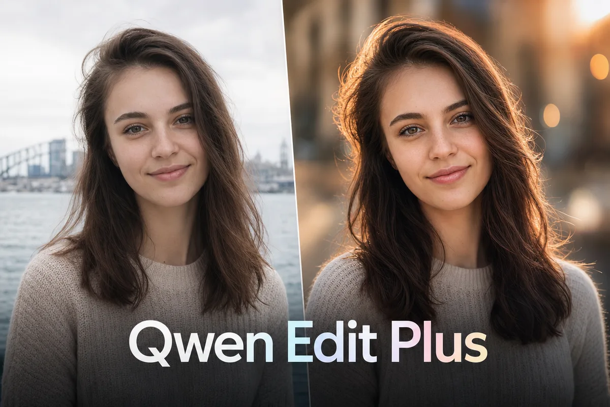 Gör den precisa redigeringen med Qwen Image Edit Plus