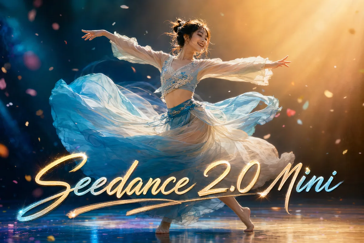 Draft your next clip with Seedance 2.0 Mini