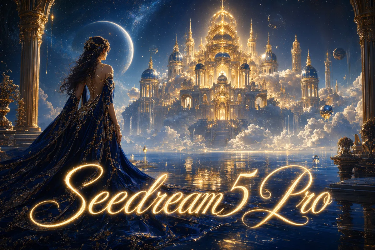 Render your next set at flagship fidelity with Seedream 5 Pro