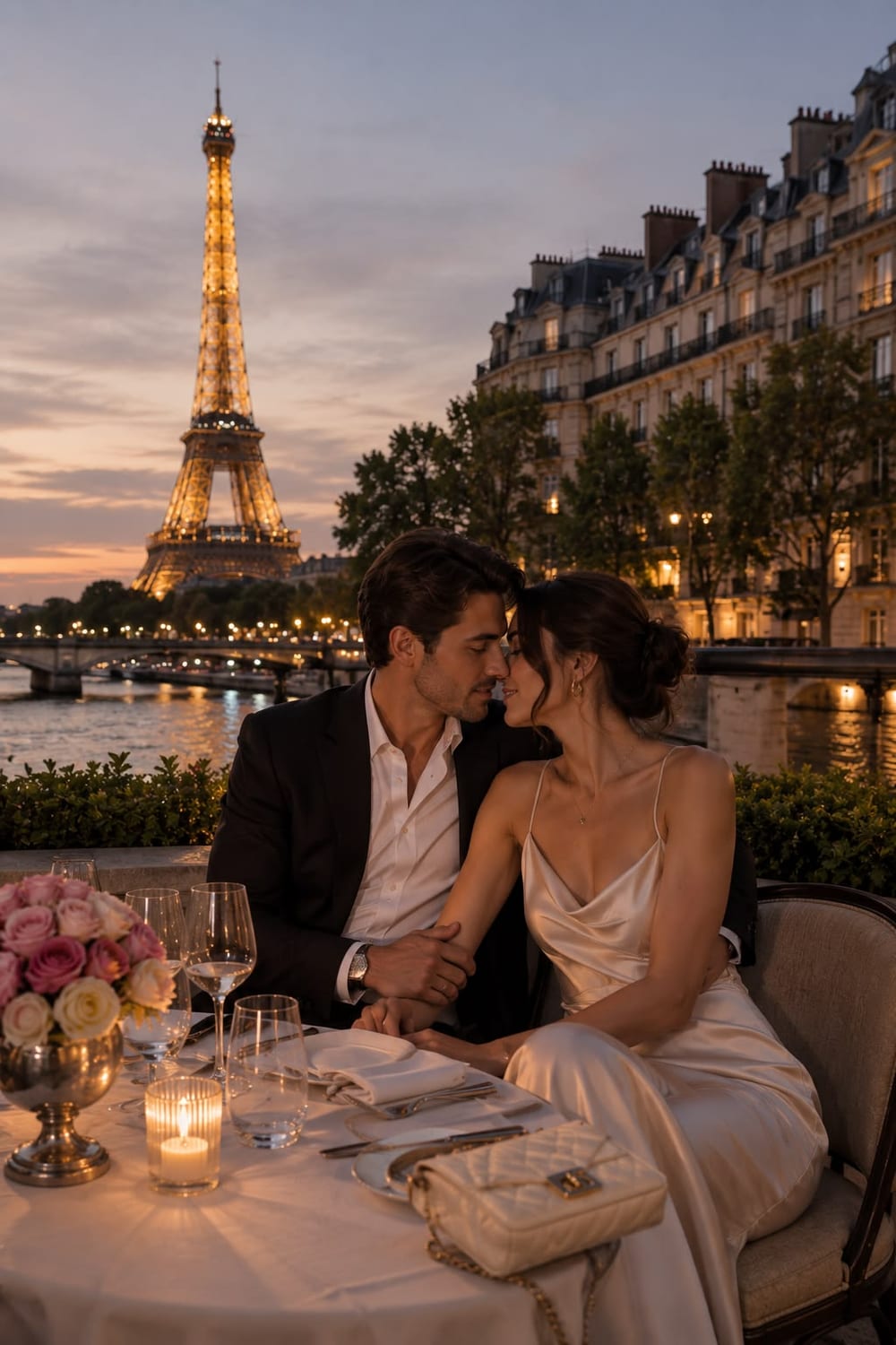 Dinner by the Seine
