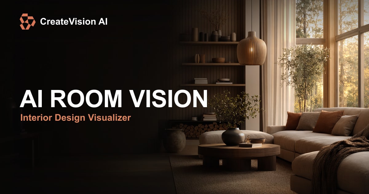 AI Room Vision — Interior Design Visualizer | CreateVision AI