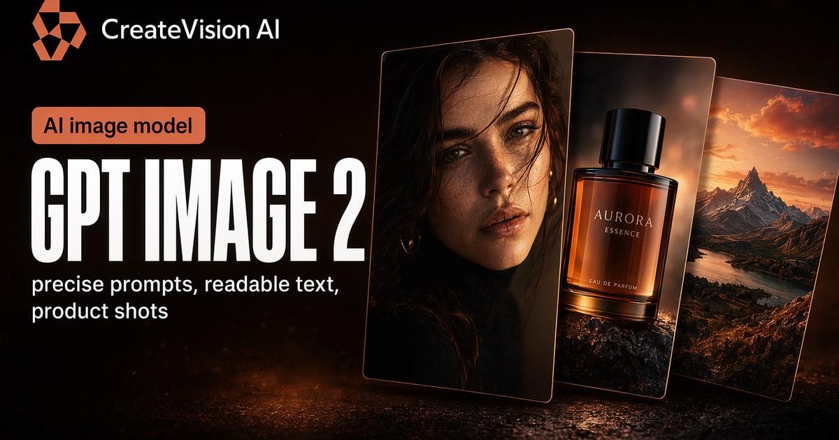 GPT Image 2 AI Image Generator | CreateVision AI