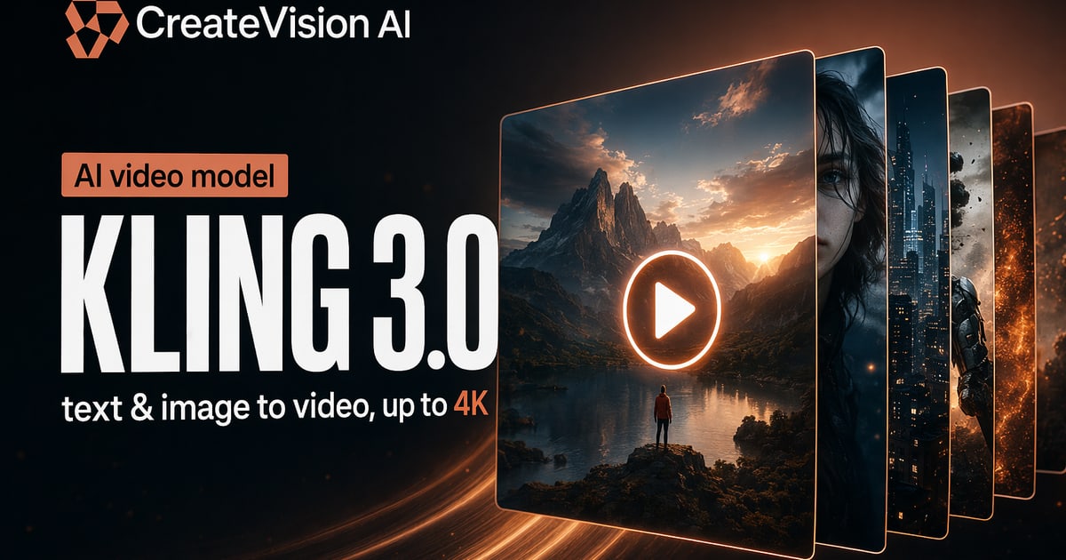 Generador de vídeo con IA Kling 3.0: texto e imagen a vídeo ...