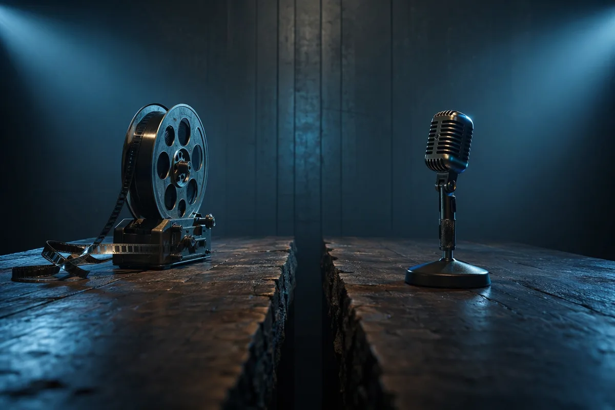 The split audio workflow