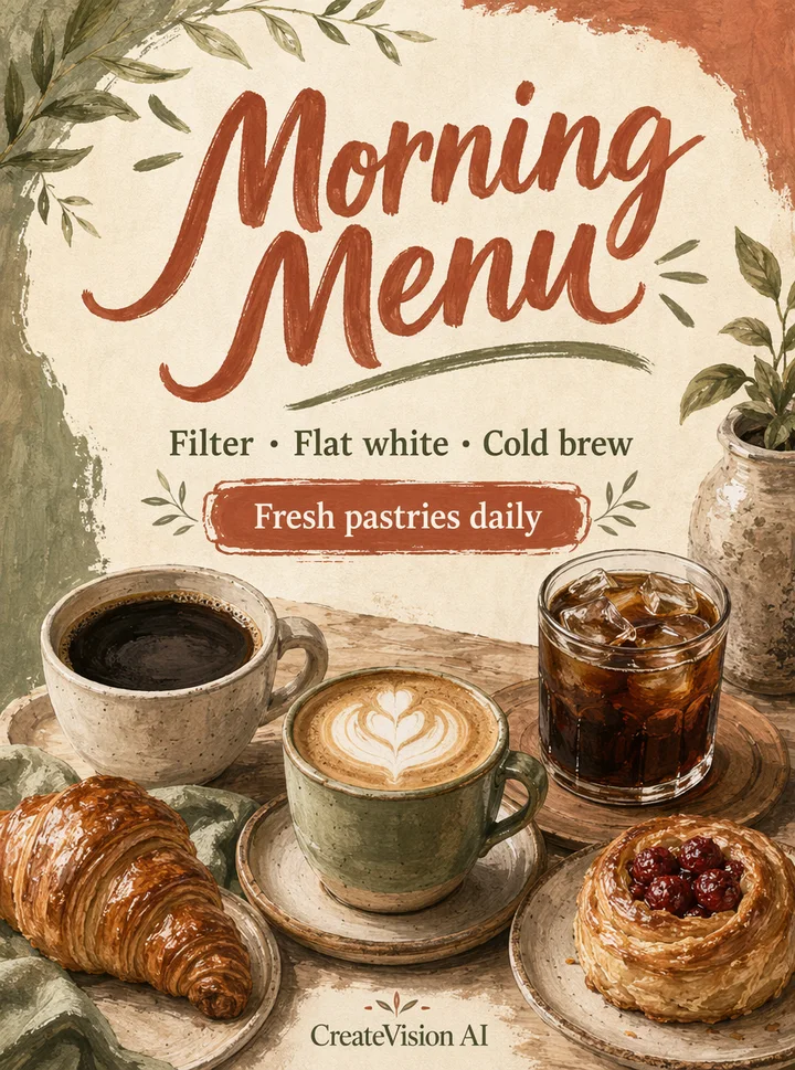 Coffee Menu