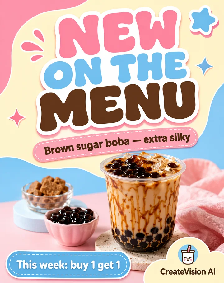 New on the Menu