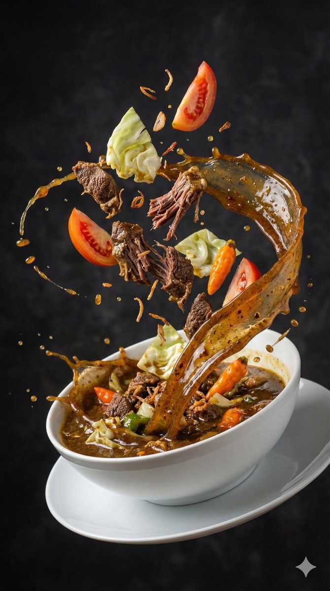 Exploding Soup Gif High-Speed Food Photography of Exploding Asian Soup - AI Prompt ...