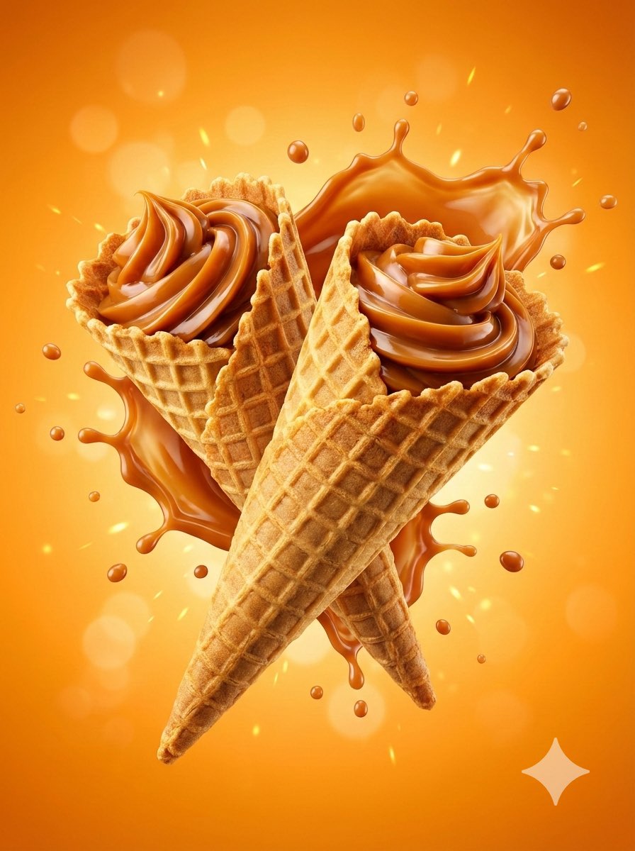 Hyper-Realistic Dessert Commercial Photography (JSON Format)