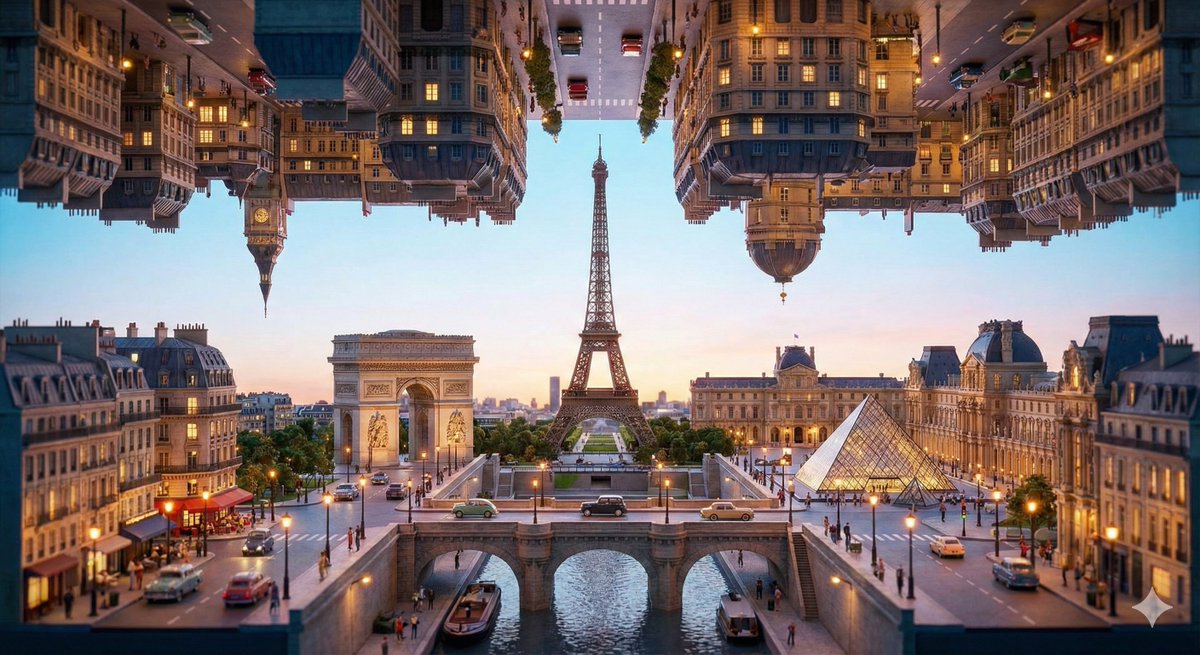Promp Inception พรอมต์ไดโอรามาเมืองพับได้สไตล์อินเซปชัน - AI Prompt | CreateVision