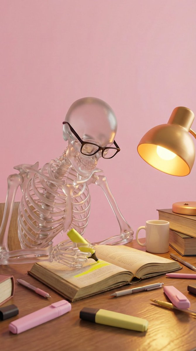 Stylized 3D Glass Skeleton Render Prompt - AI Prompt | CreateVision